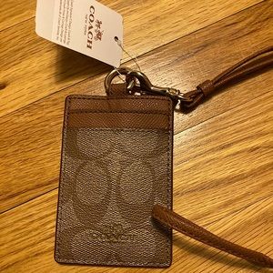 Coach Lanyard NWT